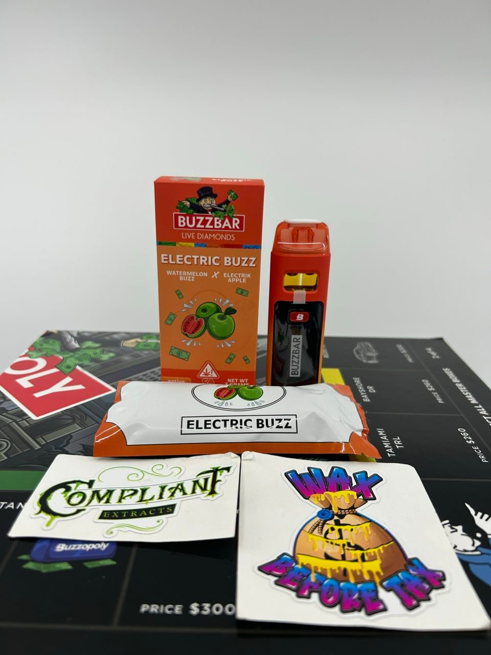 Buzzbar Buzzopoly 3g Live Diamonds Disposable Buzzbar Buzzopoly 3g Live Diamonds Disposable