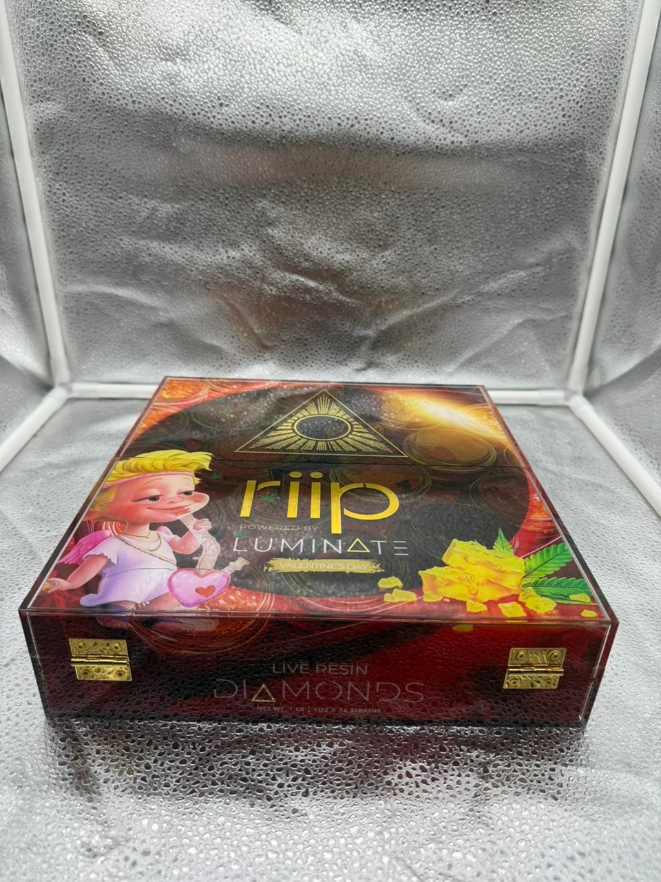 Riip Powered By Luminate Extracts Live Resin Diamonds – Valentine’s Day Edition THCA Concentrate Riip Powered By Luminate Extracts Live Resin Diamonds – Valentine’s Day Edition THCA Concentrate