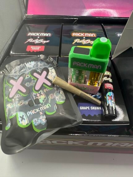 Packman x PartyBoyz 2G Live Resin + Liquid Diamonds Disposable & 0.5G Infused Pre-Roll