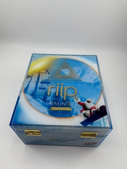 Riip x Luminate Christmas Edition Premium Shatter Concentrates – Frosted Crystal & Polar Dawg 1oz