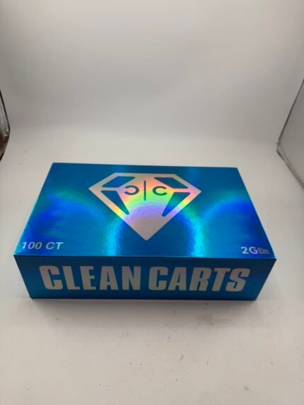 Clean Carts Winter Blue Edition 2G Disposable – Liquid Diamonds + Live Resin Vape